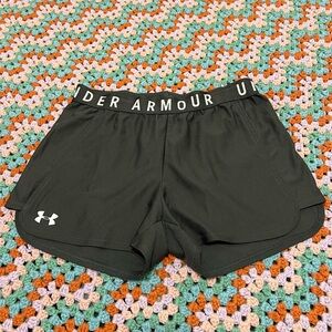 Under Armour Women's Grey Athletic Shorts